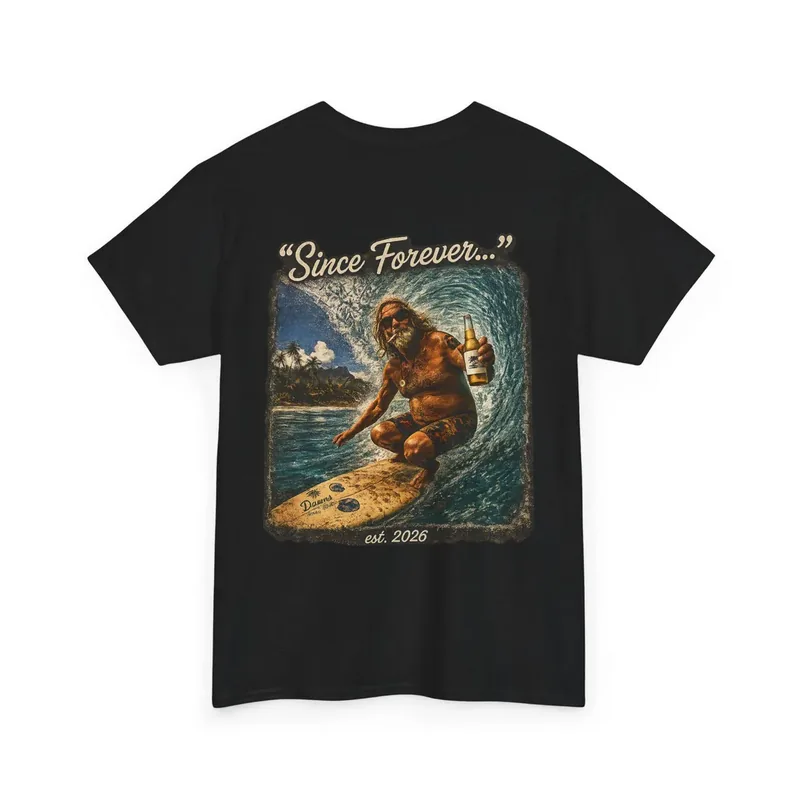 Dawns Since Forever legend back-print tee, vintage black